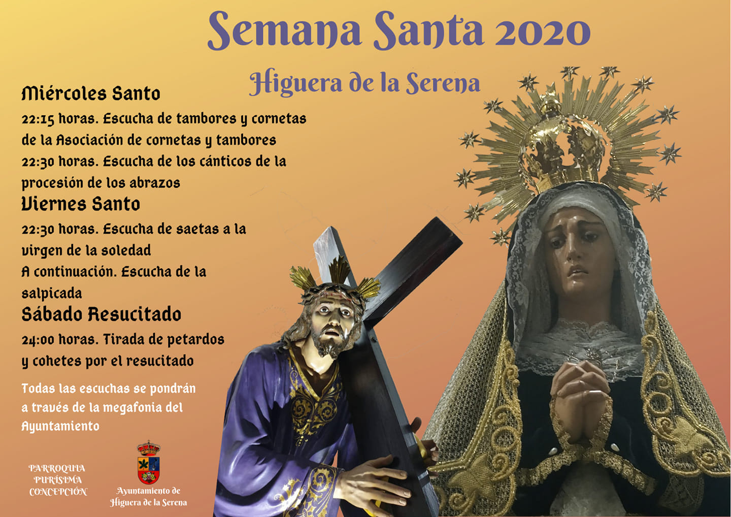 Semana Santa en Higuera de la Serena 2020 Higuera de la Serena